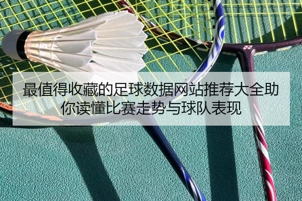 最值得收藏的足球数据网站推荐大全助你读懂比赛走势与球队表现 - 新闻资讯相关报道缩略图